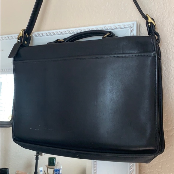 Vintage Coach Leather Briefcase: No A 92-5180 - Picture 7 of 13